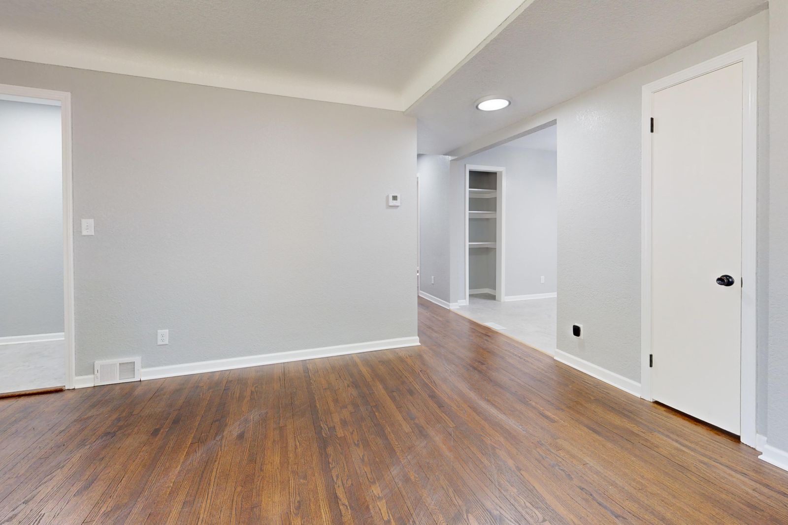 An empty rental interior